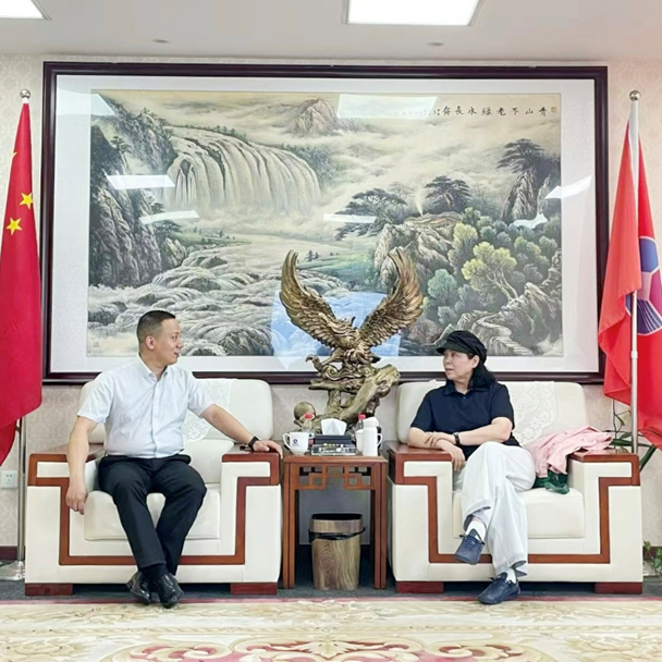 淮安经发投资集团赴我司进行交流访问